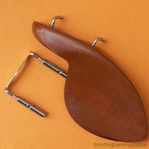 BROWN WOOD VIOLIN CHINREST 4/4